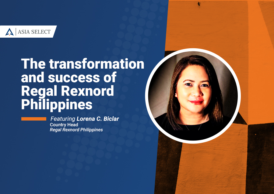 Lorena Biclar, Country Head of Regal Rexnord Philippines