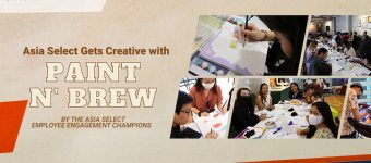 Asia Select gets creative with “Paint N’ Brew” Team Activity